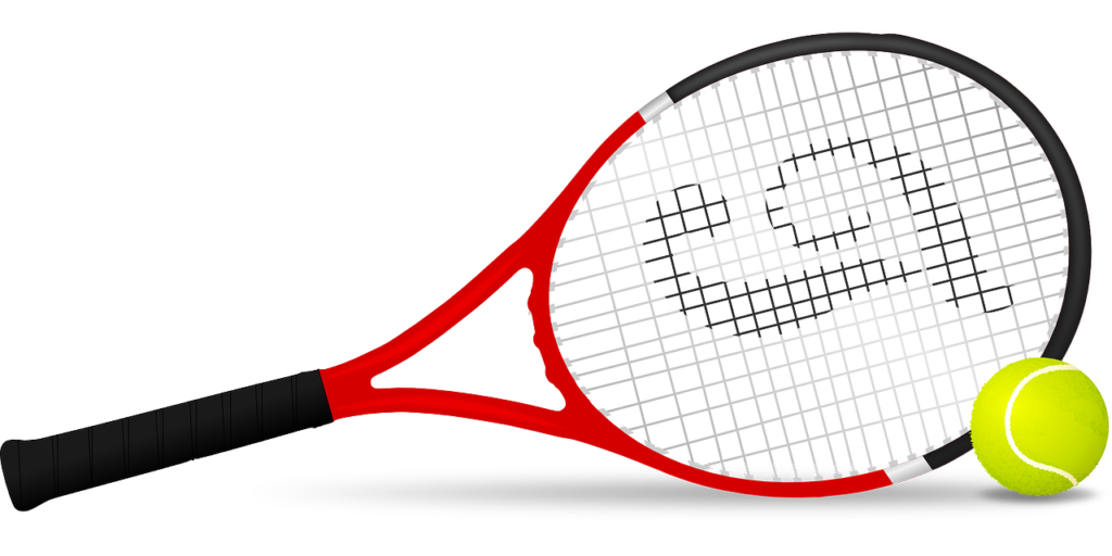 Prestation de tennis